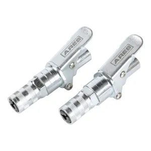 2-Piece Quick Lock & Release Grease Gun Couplers