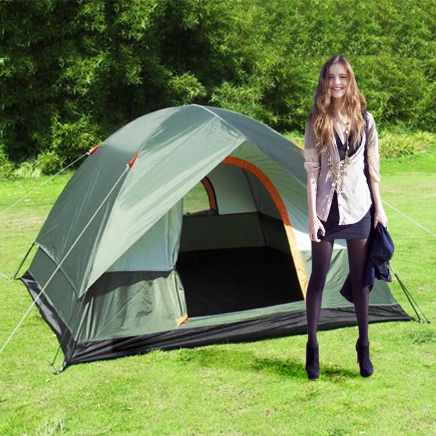 3-4 Person Windproof Camping Tent