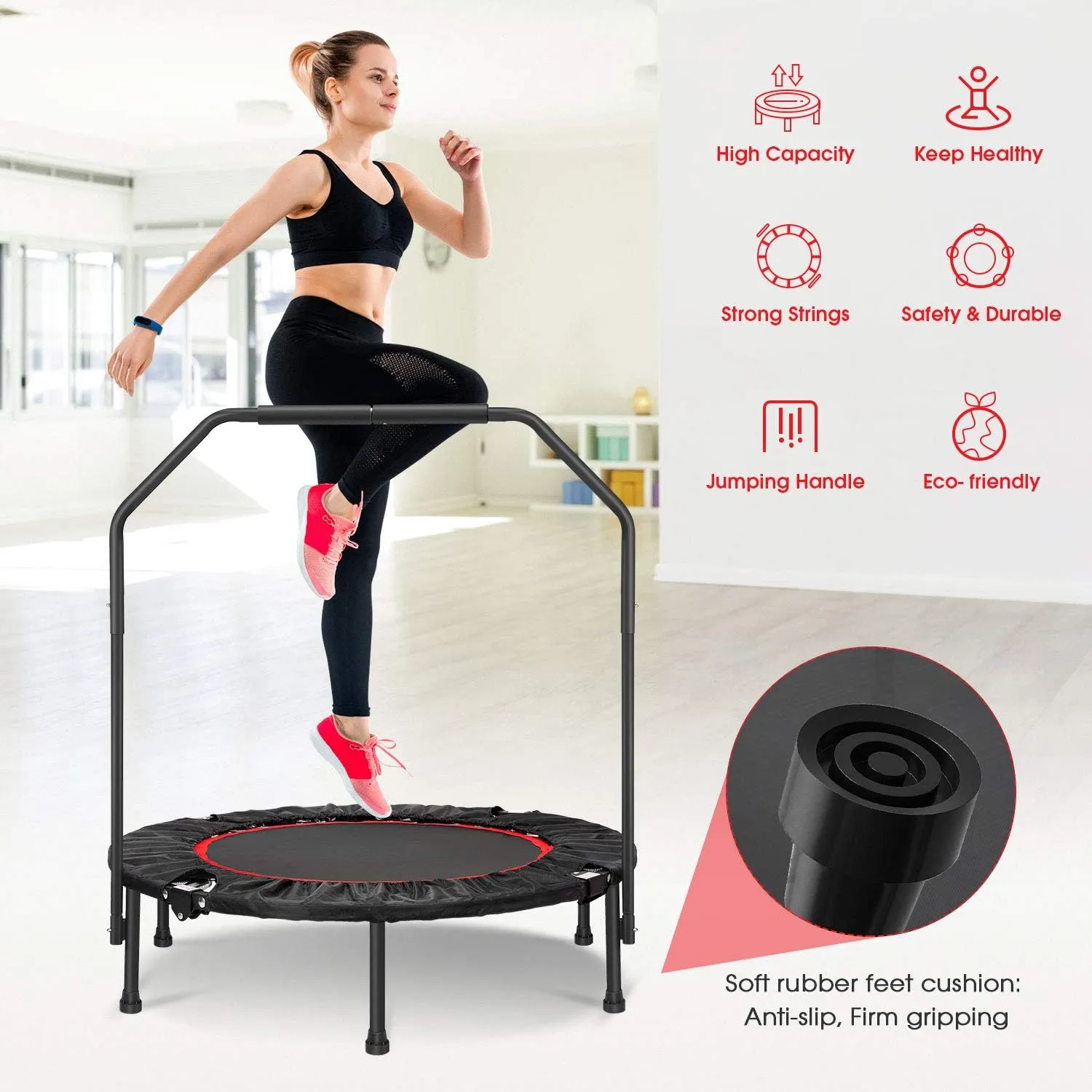 40" Mini Rebounder Trampoline