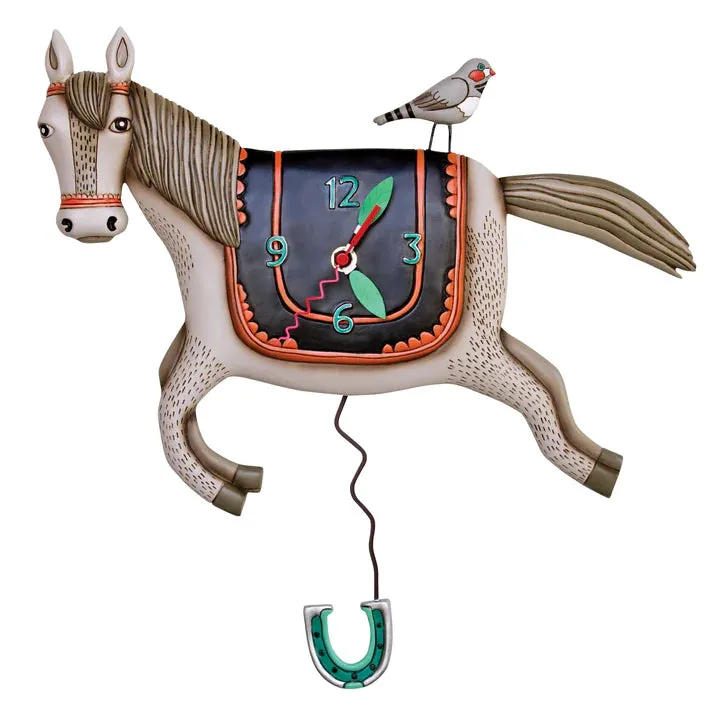 Allen Designs Woah Horsey Clock