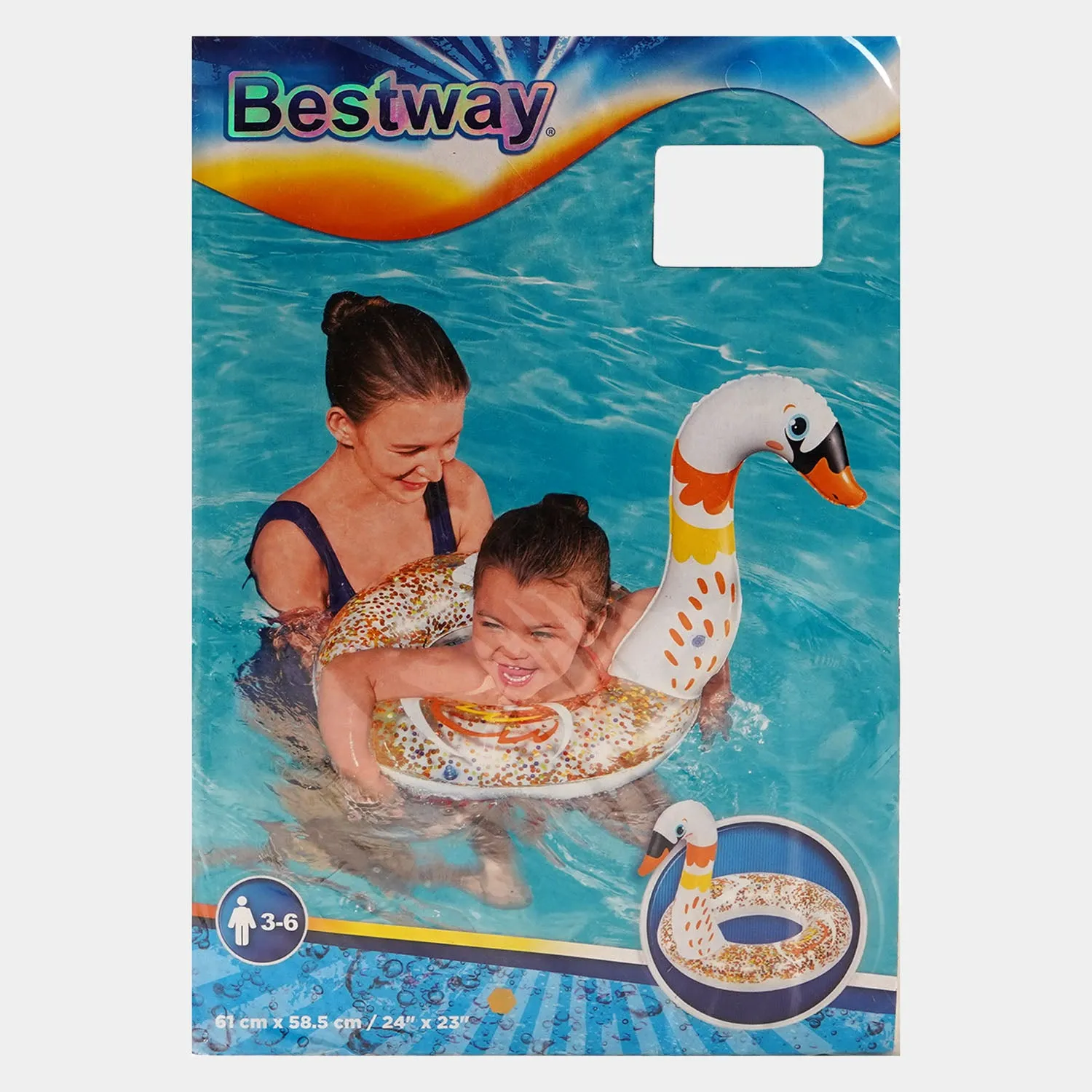 Bestway Shimmer N Float Swim Ring Box | 36306