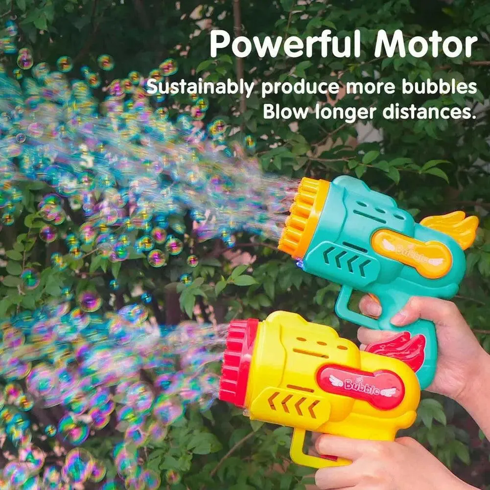 Bubble Machine Gun 29Holes Blaster For Kids