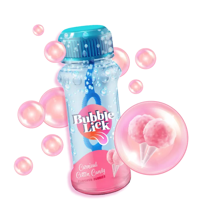 BubbleLick Cotton Candy Bubbles