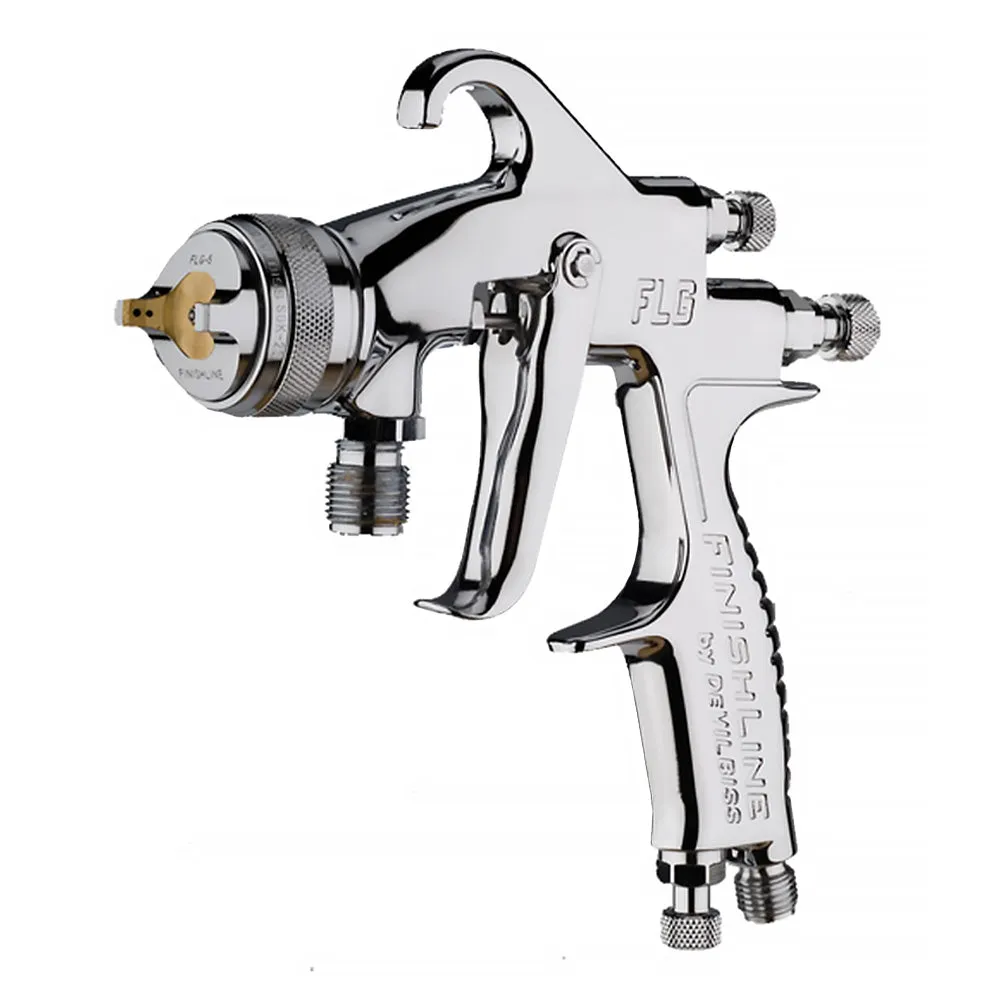 DEVILBISS FLG Suction Spray Gun & 1L Pot 1.8mm 5 Aircap General Purpose