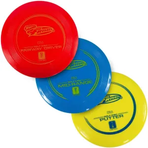 Disc Golf Disc Starter Set - Set of 3