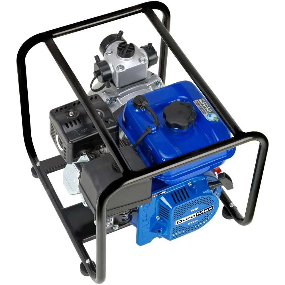 DuroMax XP702HP 208cc 2-Inch 70-GPM Gas Powered High Pressure Water Pump