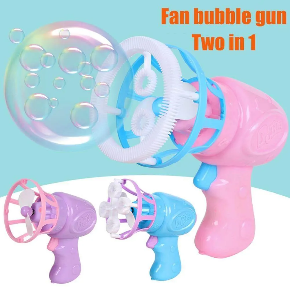 Electric Kids Bubble Flower Fan