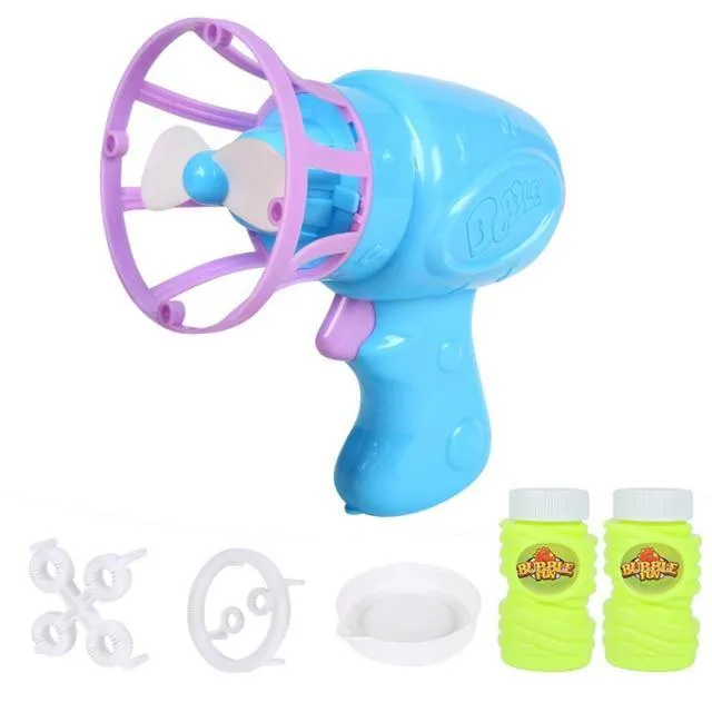 Electric Kids Bubble Flower Fan