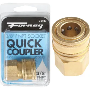 Forney 3/8 Female Quick Coupler Pressure Washer Socket