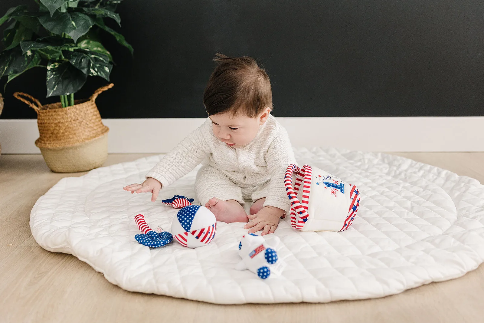 Fourth of July - Independence Day - Soft Sand Bucket Playset