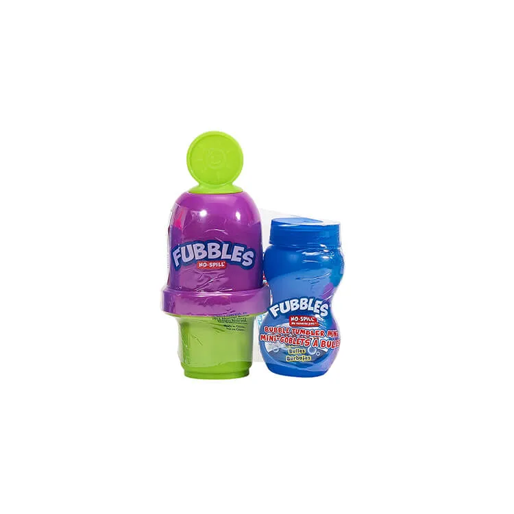 fubbles no spill bubble tumbler mini