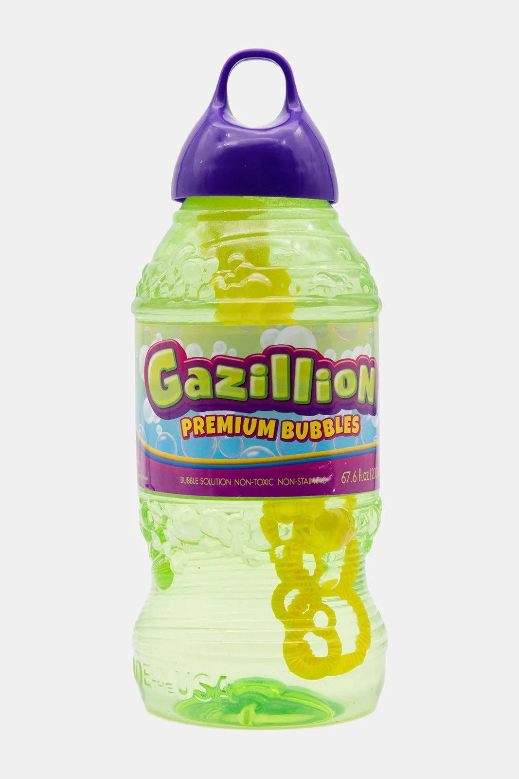 Gazillion Unisex Green Bubbles With Wand (2 Ltr)