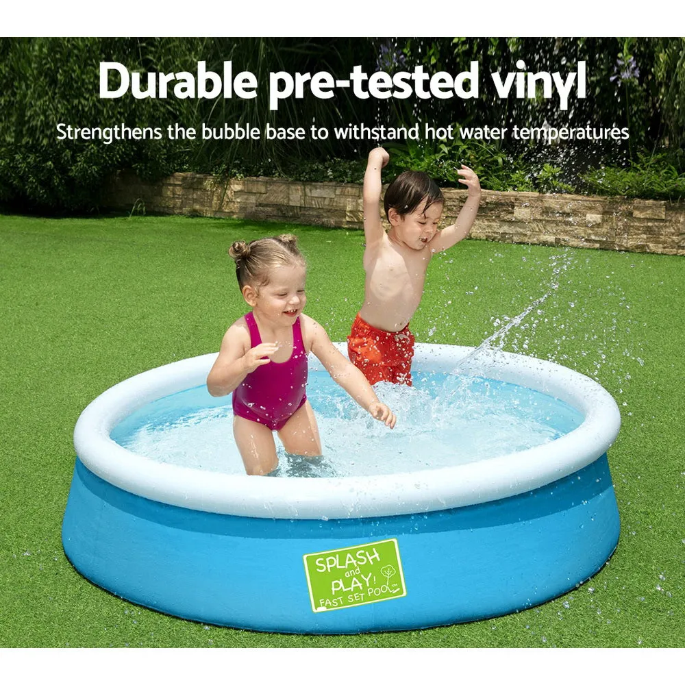 Heavy-duty Vinyl Kids' Inflatable Pool, 152x38cm, 477L - Bestway