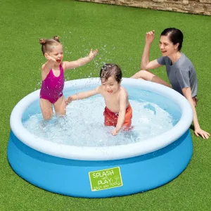 Heavy-duty Vinyl Kids' Inflatable Pool, 152x38cm, 477L - Bestway