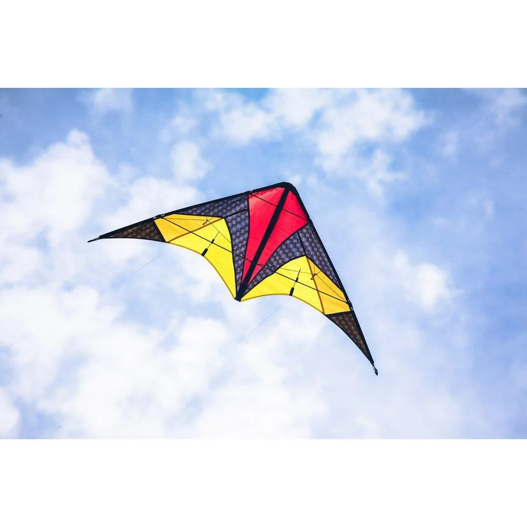 HQ Kites Quickstep II Dual Line Stunt Kite - Graphite