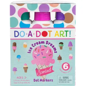 Ice Cream Dreams Scented Dot Markers 6 Pack