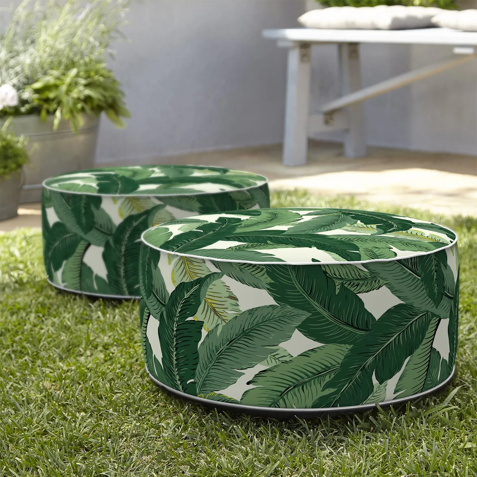 Inflatable Ottoman Home-Light Paisley LVTXIII Outdoor