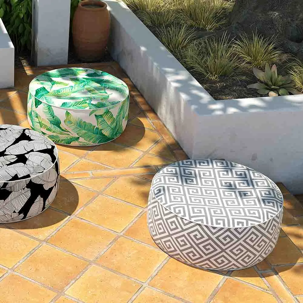 Inflatable Ottoman MagMaze Grey LVTXIII Outdoor