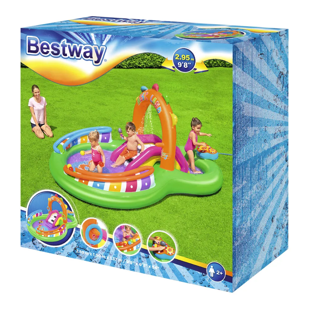 Inflatable Swimming Play Pool Kids Above Ground Kid Game Toy