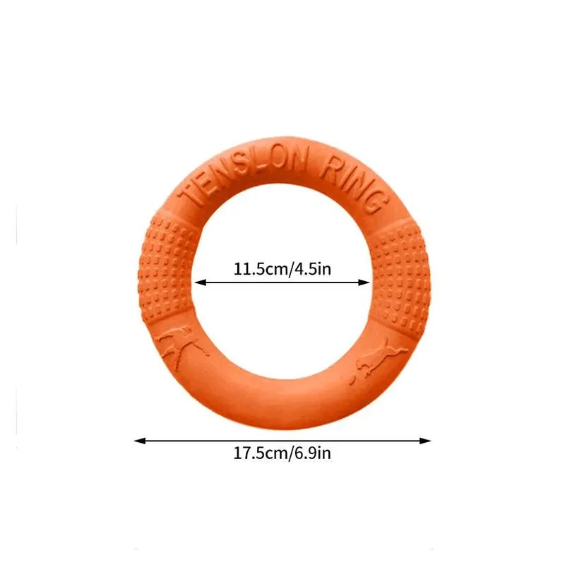 Interactive Dog Toy Flying Disk Training Play