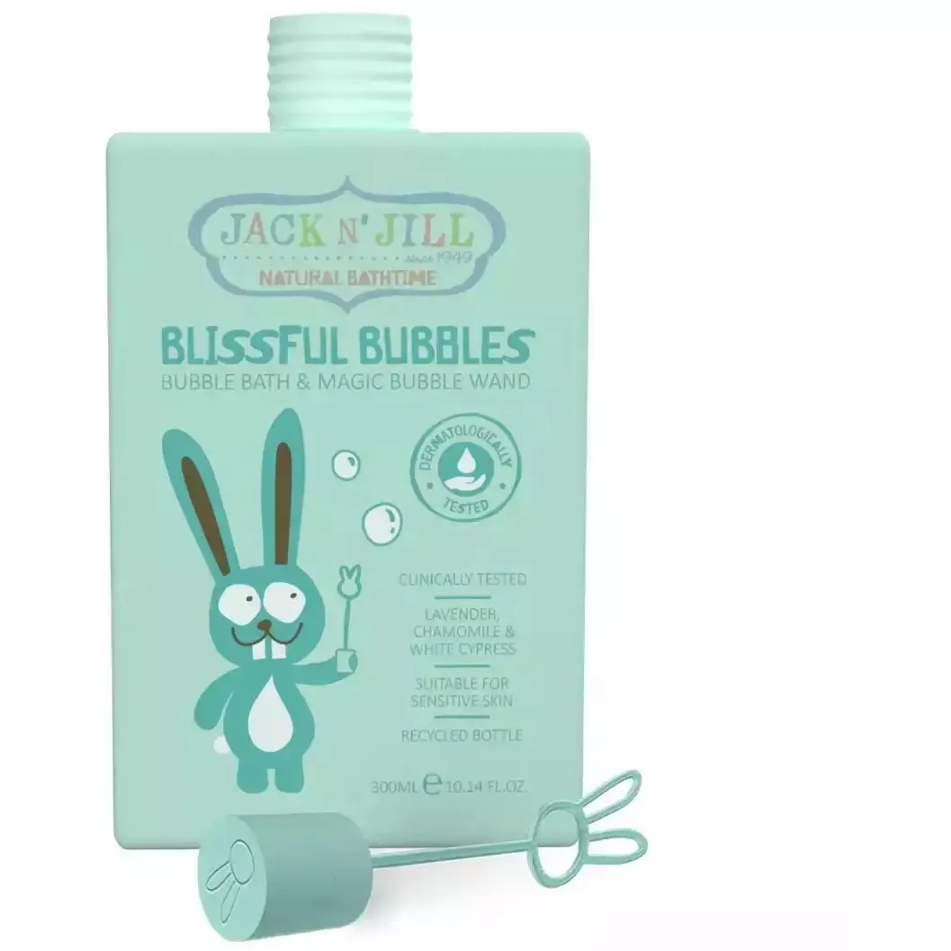 Jack N' Jill Bubble Bath with Bubble Wand - Natural