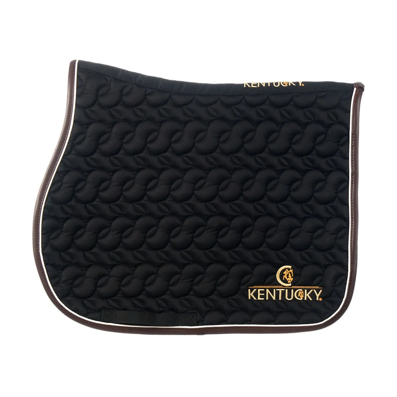 Kentucky Horsewear Logo Jumping Saddle Cloth - Black