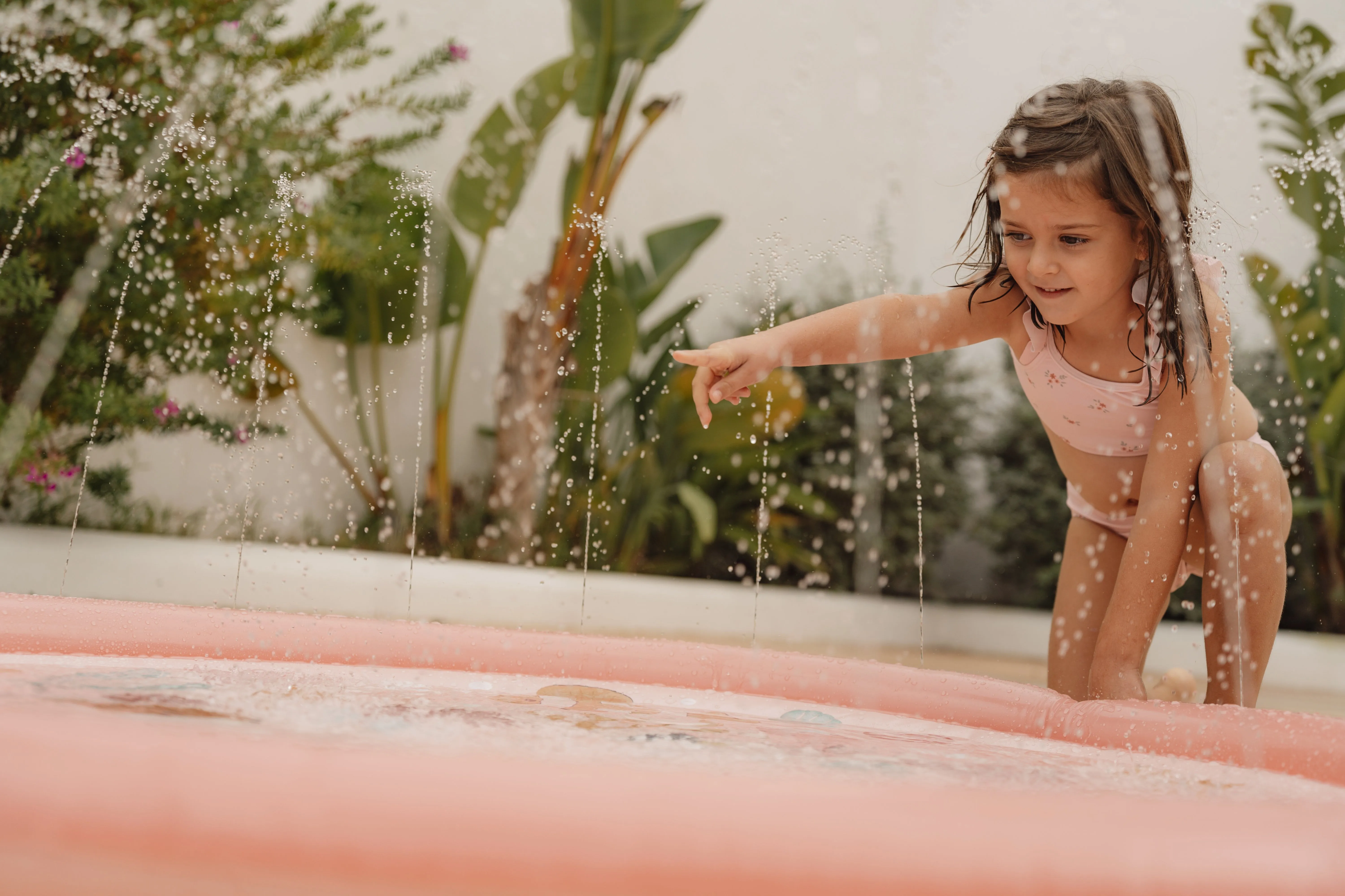 Little Dutch Ocean Dreams Sprinkler Mat 150cm | Pink