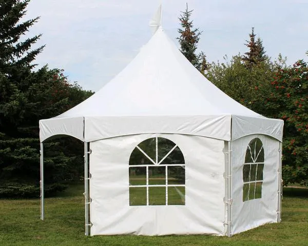 Marquee Tent, Hexagon 17' X 20'