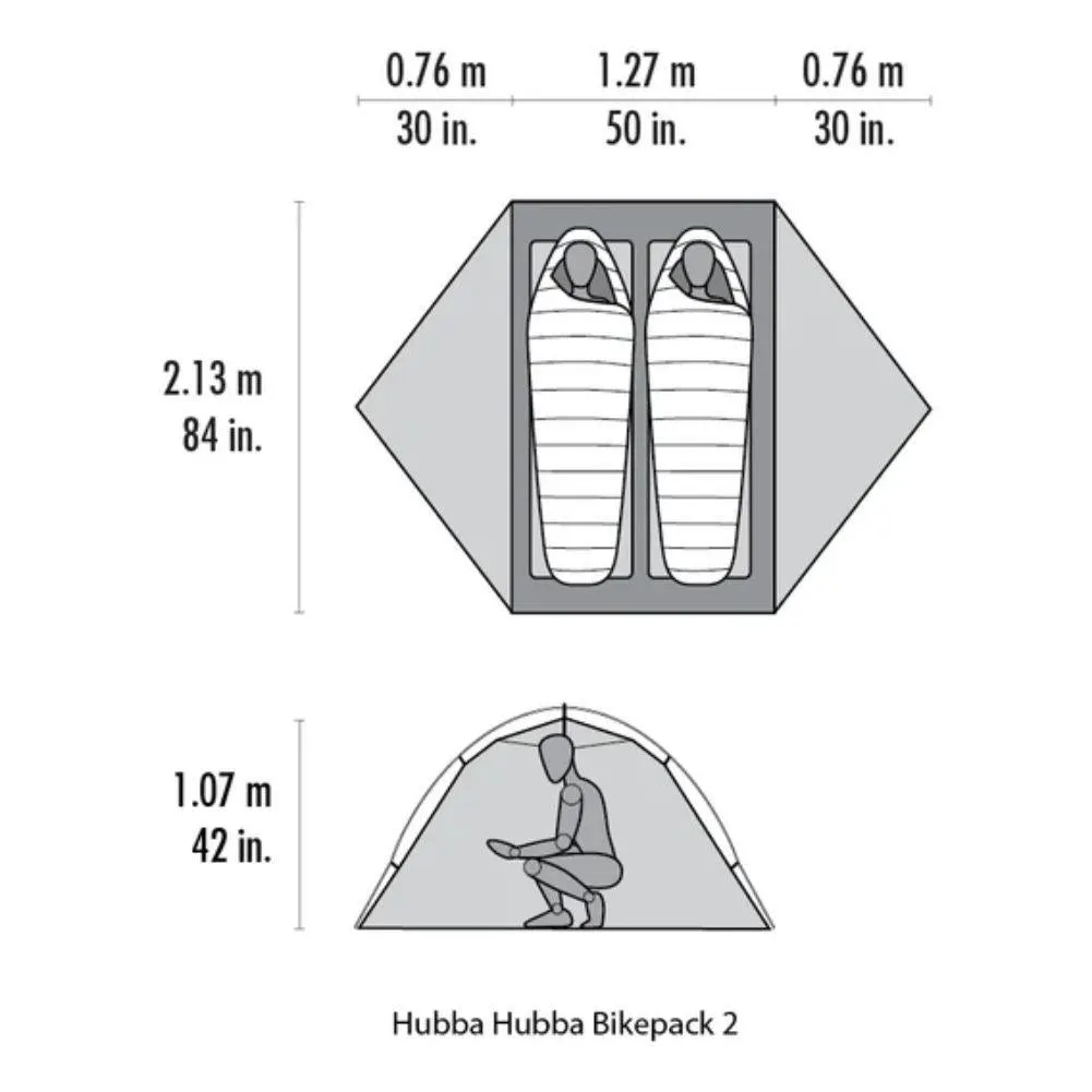 MSR Hubba Hubba 2-Person Tent Bikepack