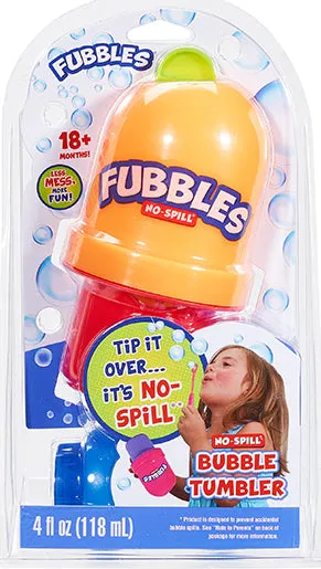 No Spill Bubble Tumblers