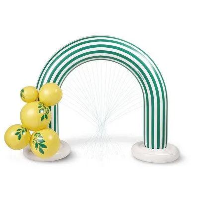 Open Box - MINNIDIP Garland Arch Sprinkler - Striped Limone