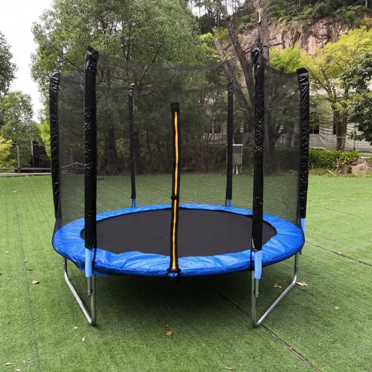 Outdoor Trampoline Protective Safety Net Sports Anti-fall Jump Pad,Size: Diameter 1.4m -6 Poles