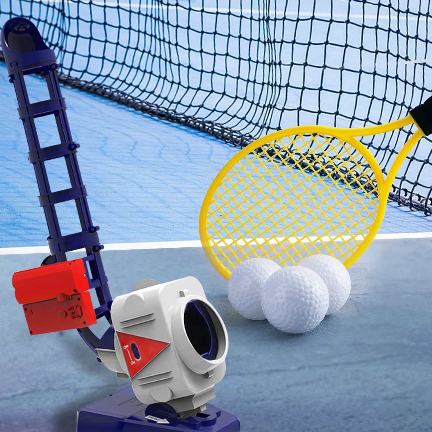 Plastic Replacement Balls, Pitching Machine Baseball & Tennis