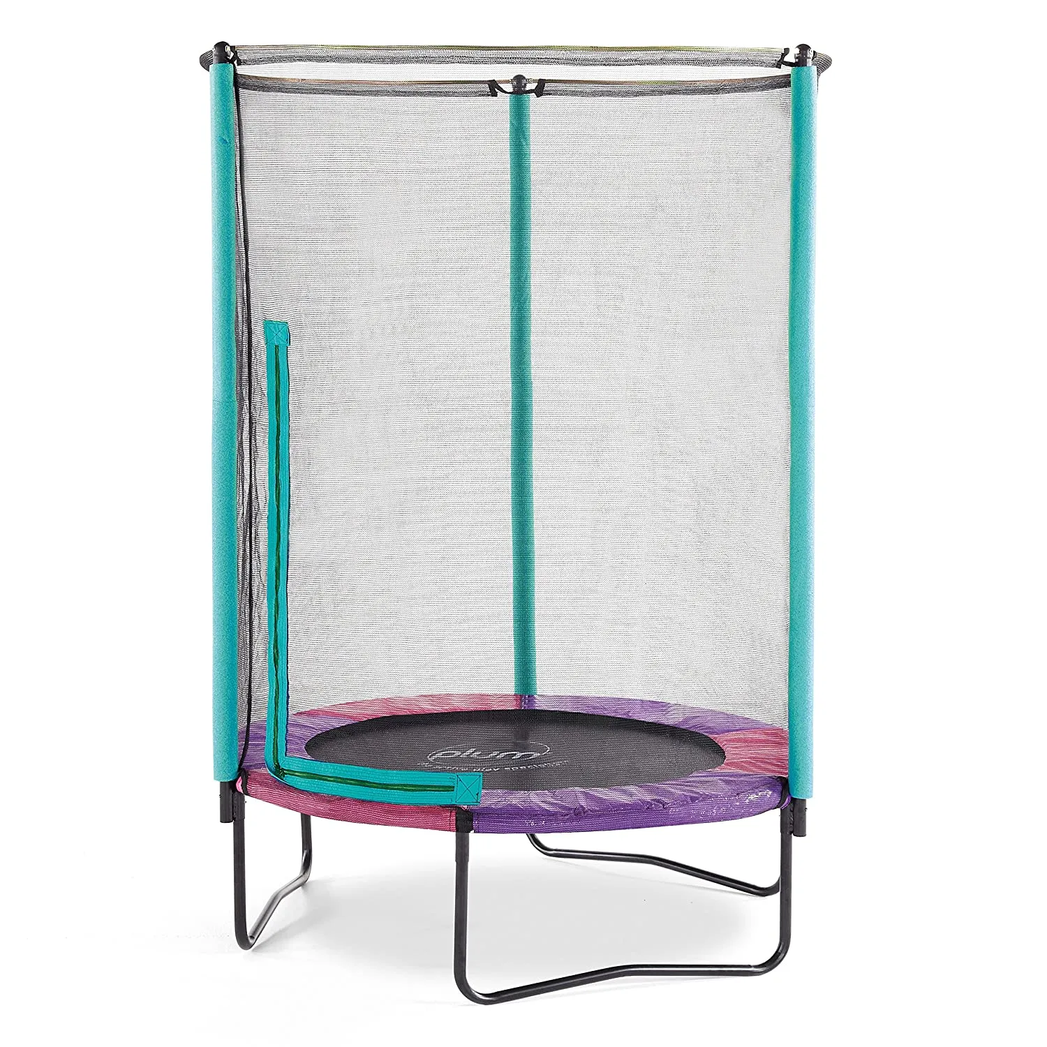 Plum 4.5ft Junior Trampoline and Enclosure with Safety Net - Indoor & Outdoor Trampoline for Ages 3-6 Years