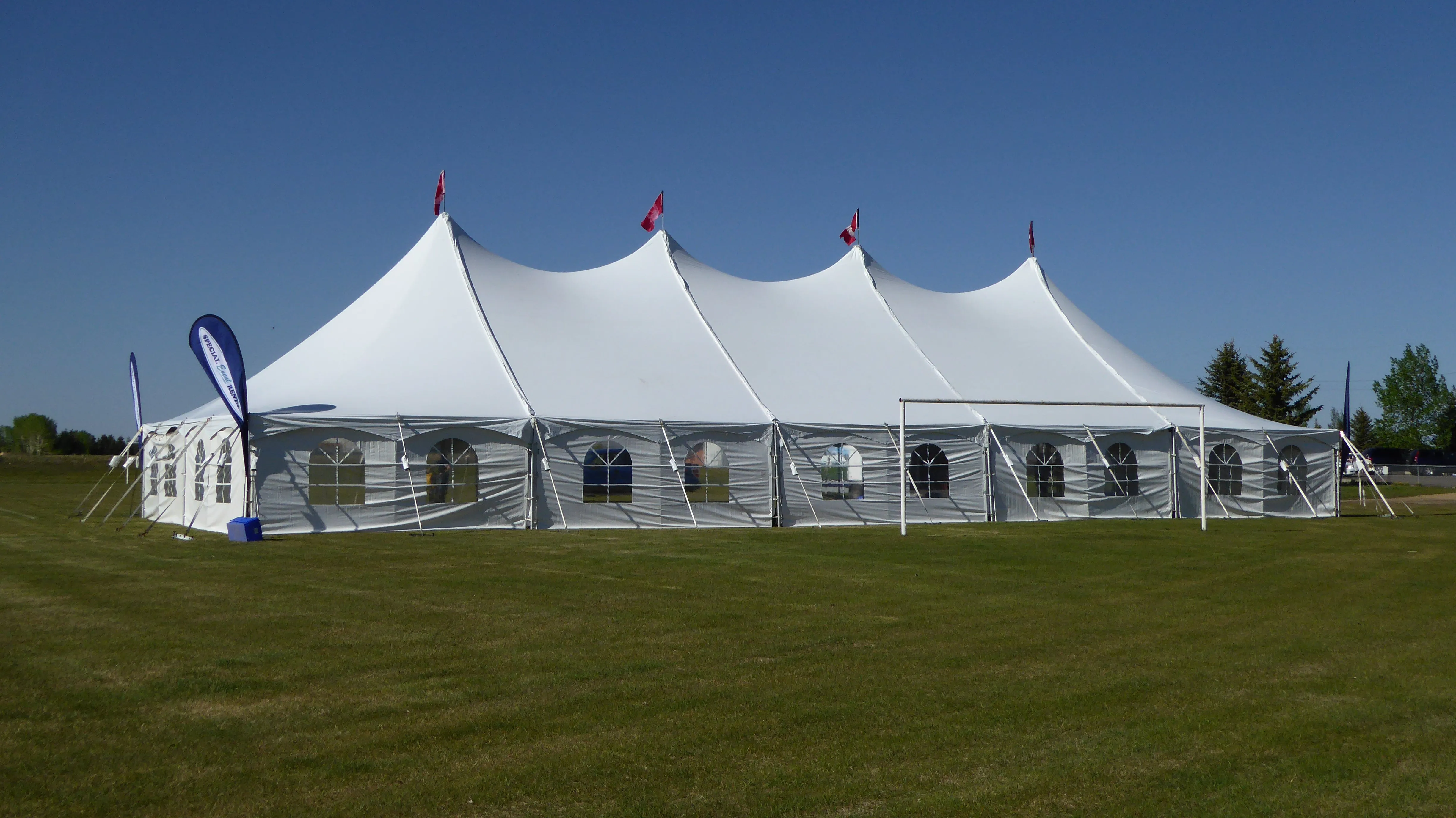 Pole Tent 40' x 100' White