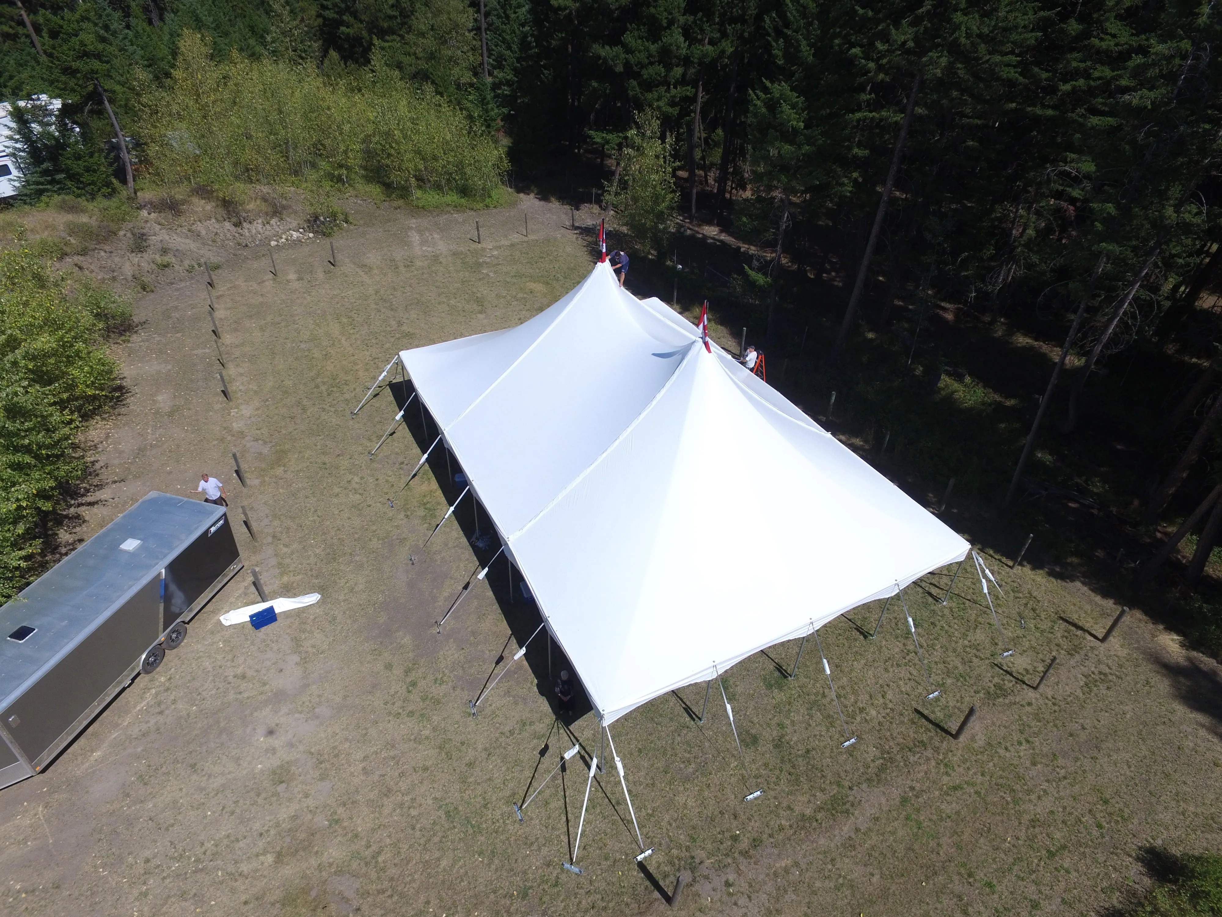 Pole Tent 40' x 60' White