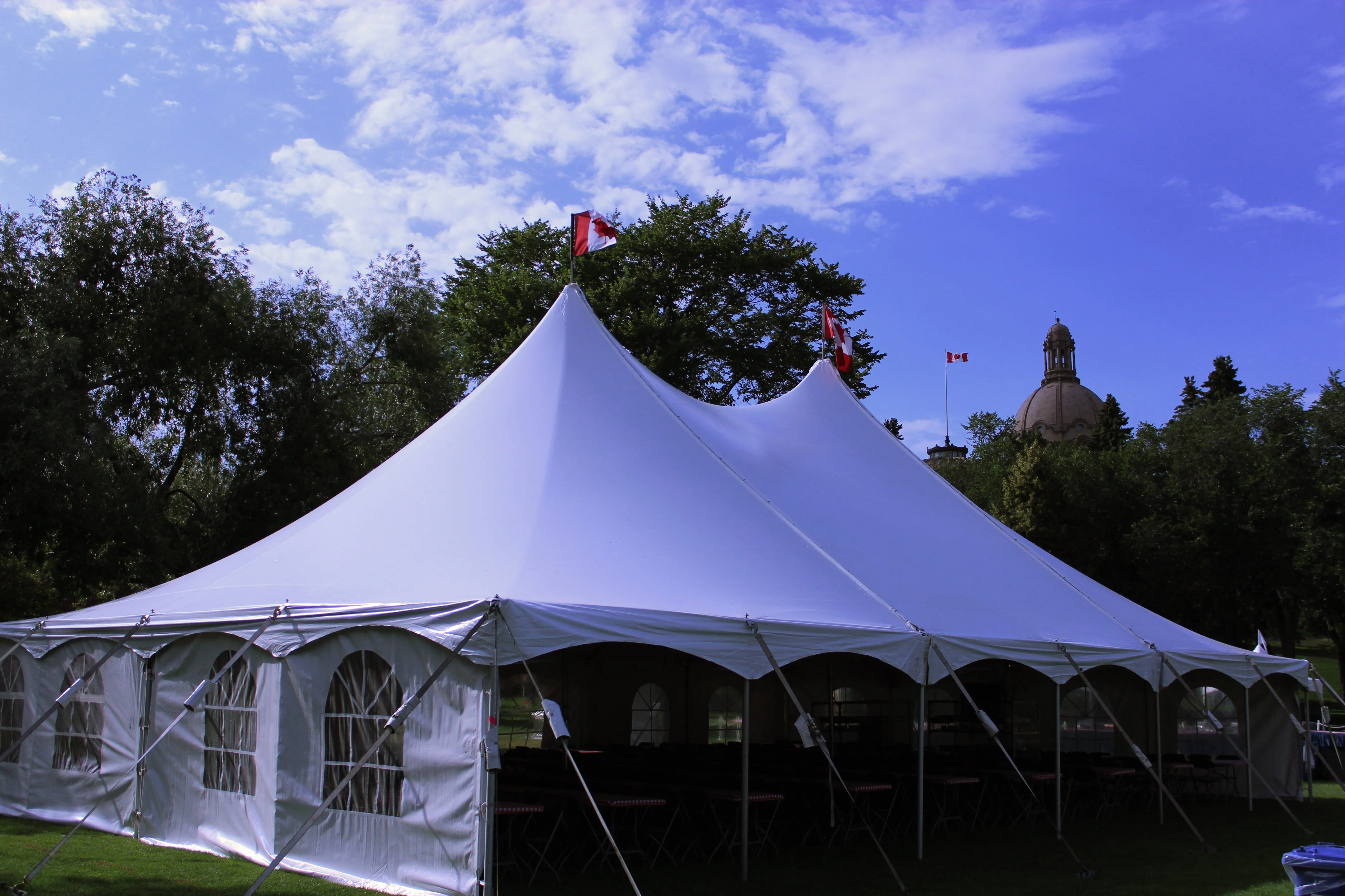 Pole Tent 40' x 60' White