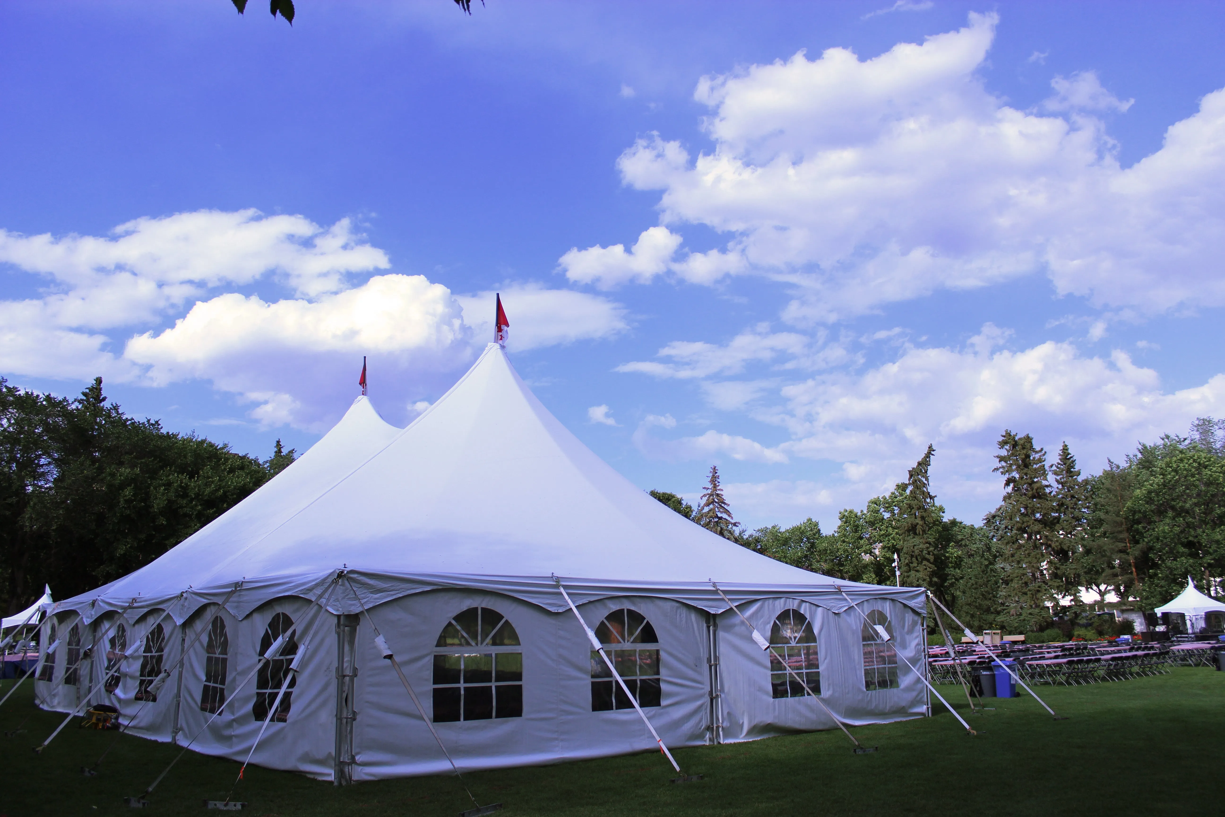 Pole Tent 40' x 60' White