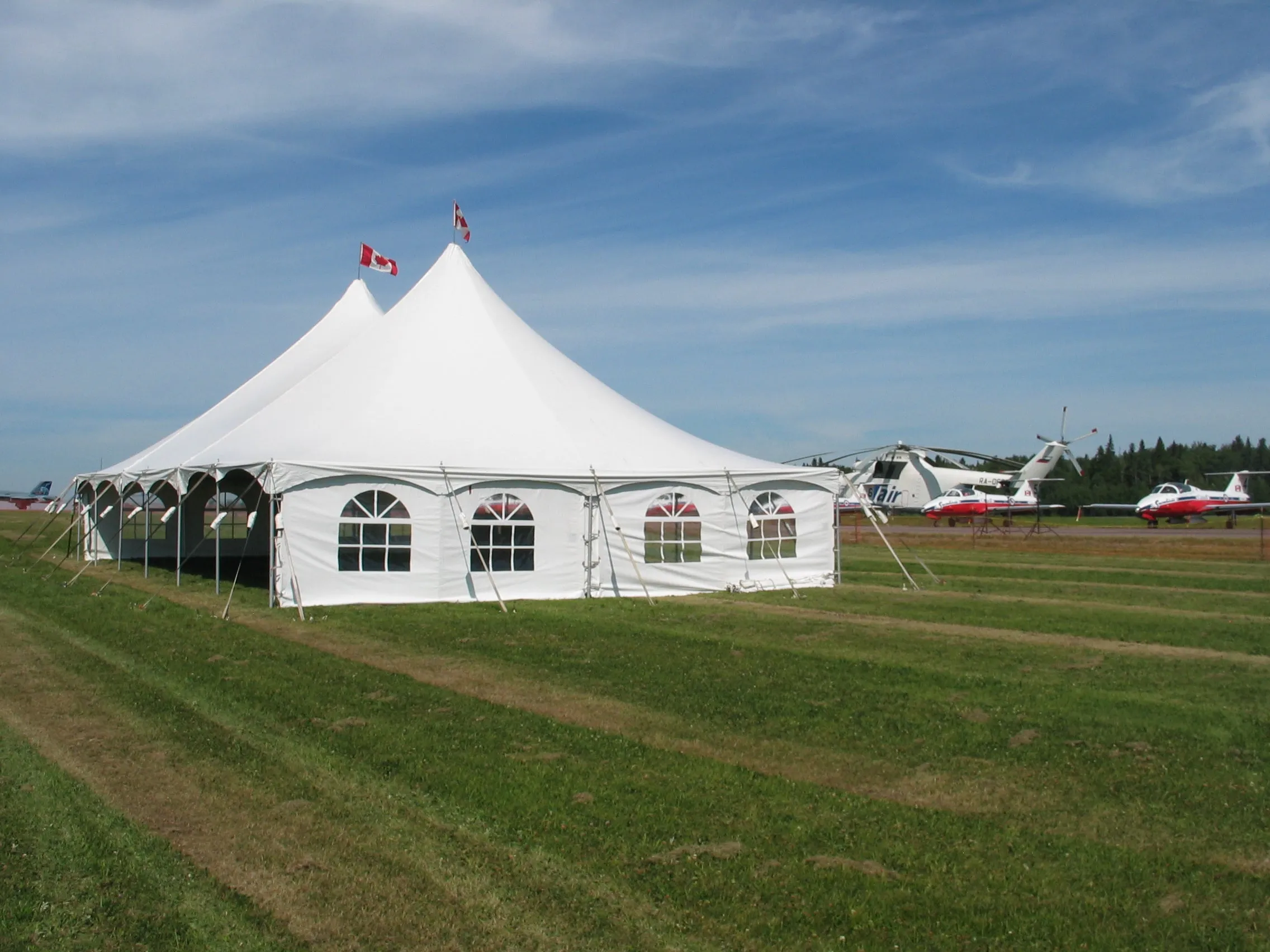 Pole Tent 40' x 60' White