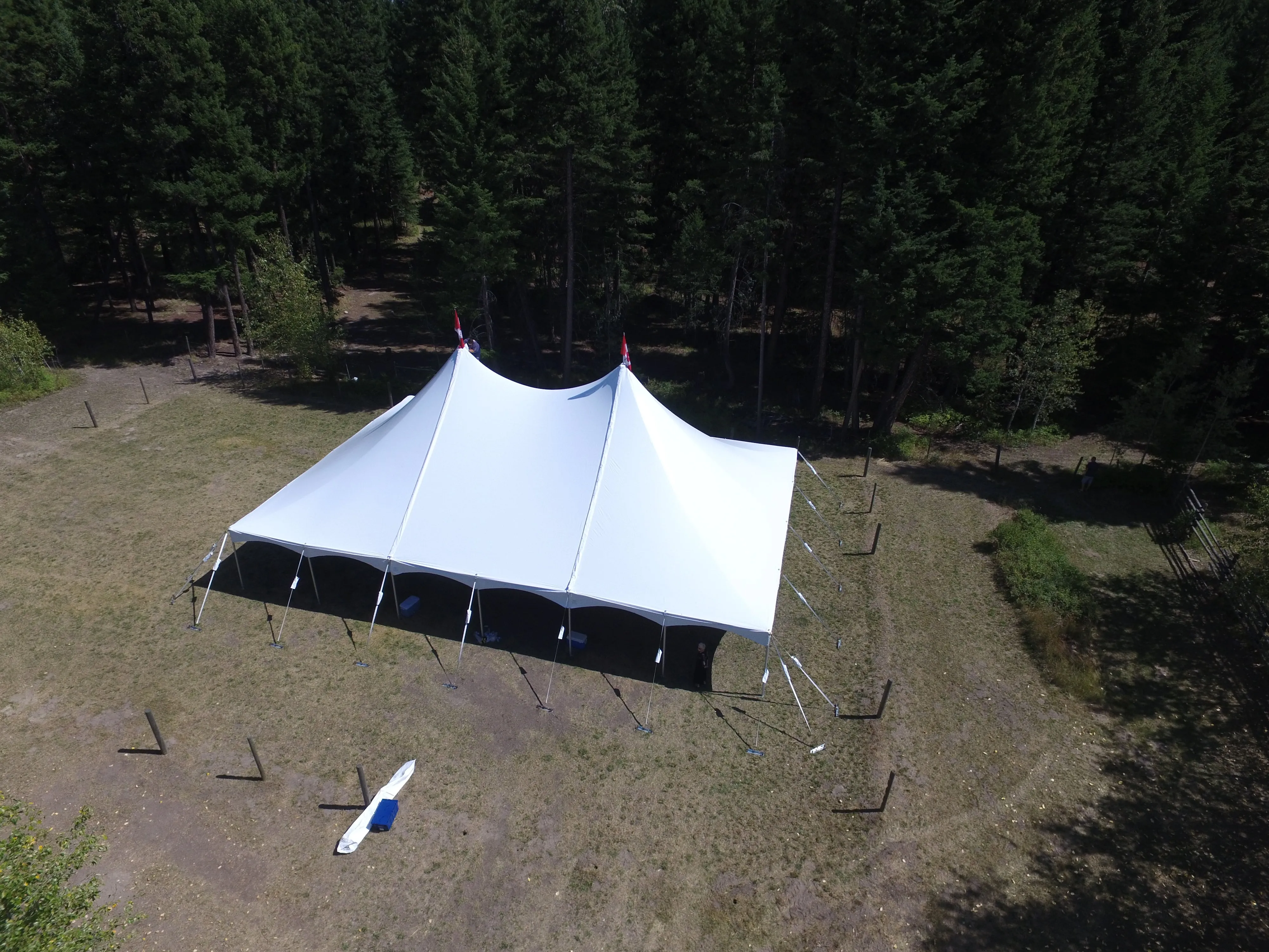 Pole Tent 40' x 60' White