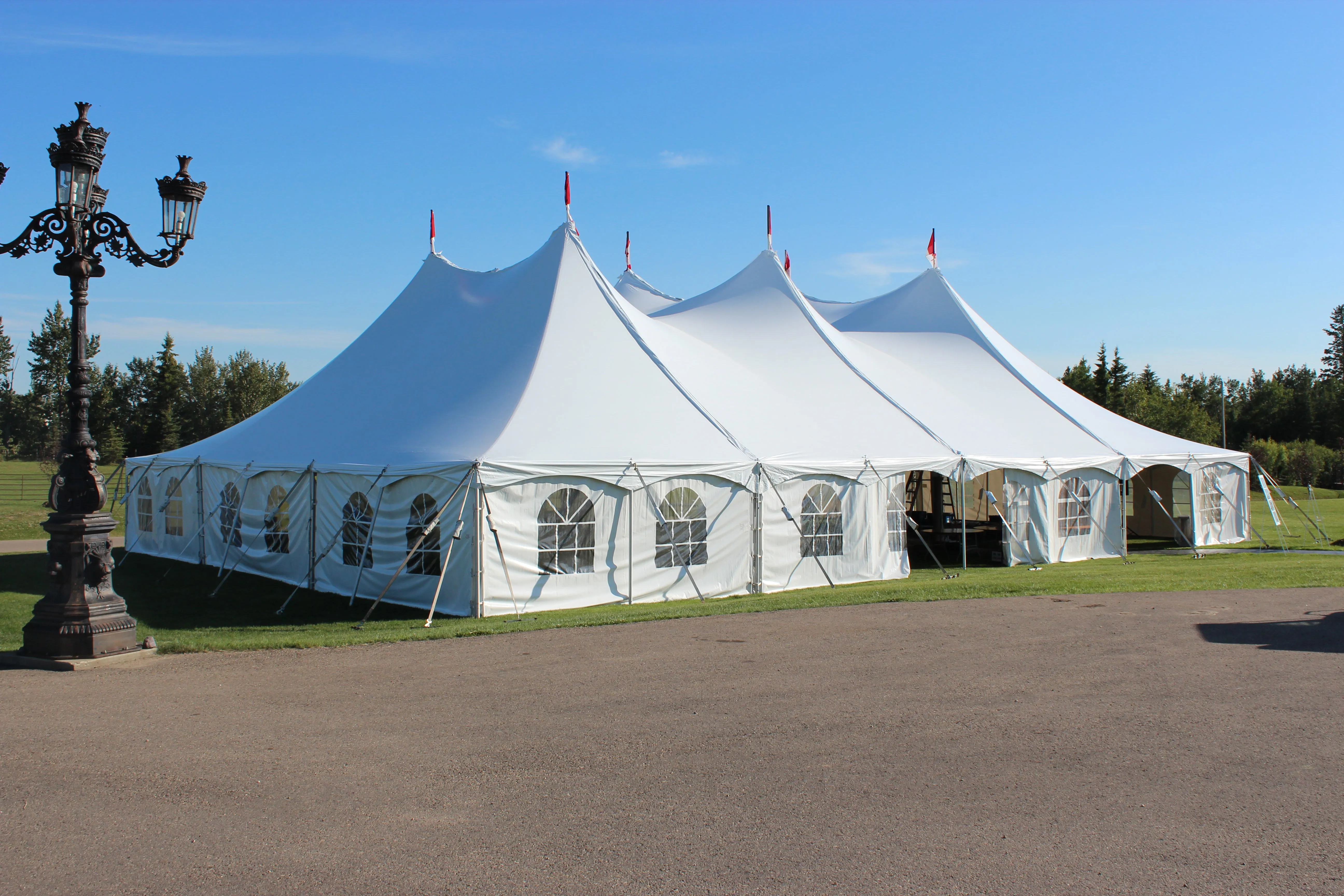 Pole Tent 60' x 80' White