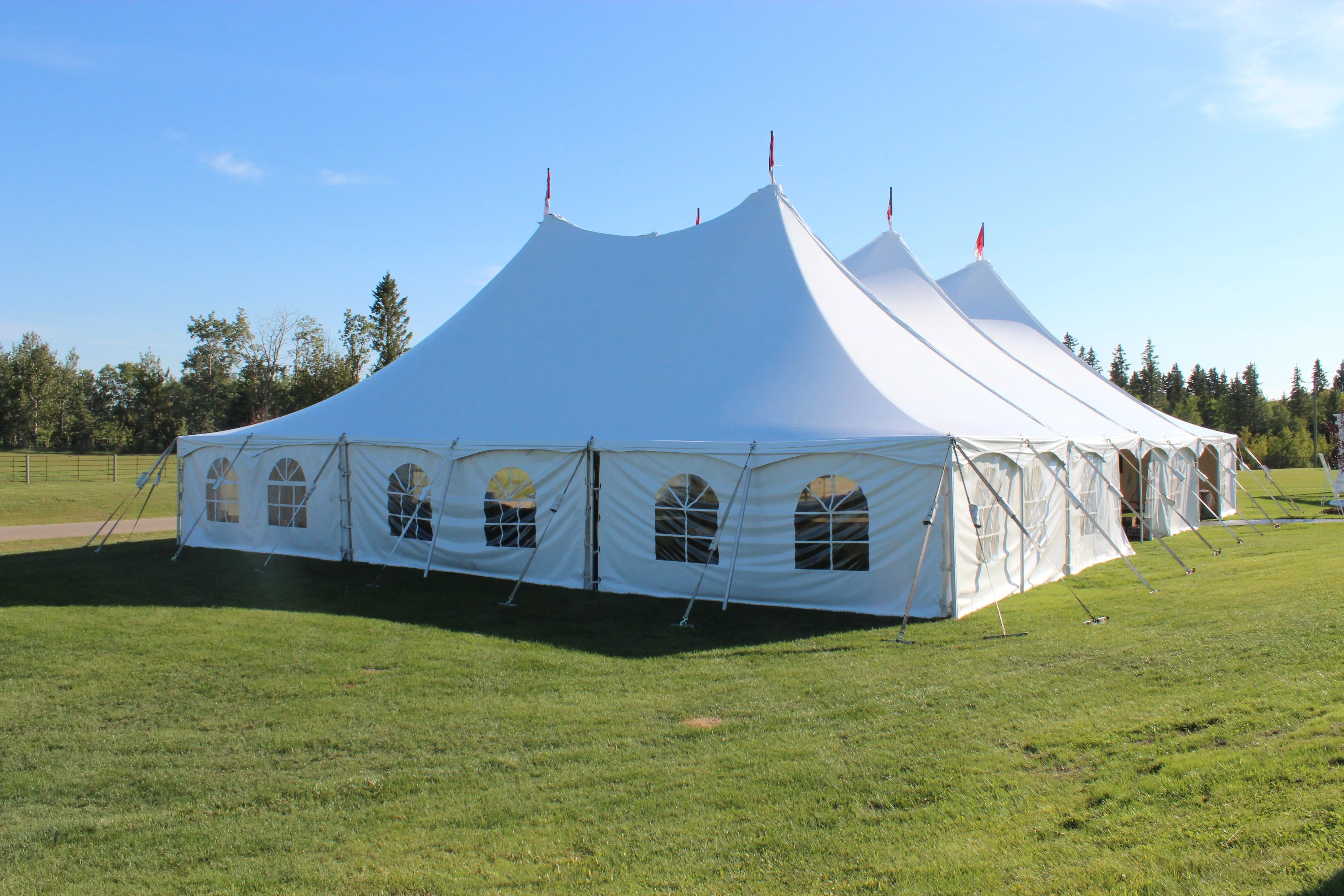 Pole Tent 60' x 80' White