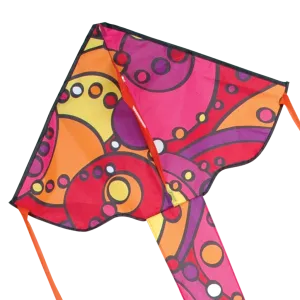 Regular Easy Flyer Kite - Warm Orbit