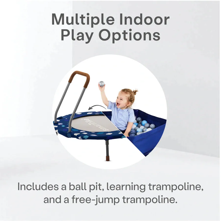 SmarTrike Activity Center 3in1 Trampoline (Dark Blue)