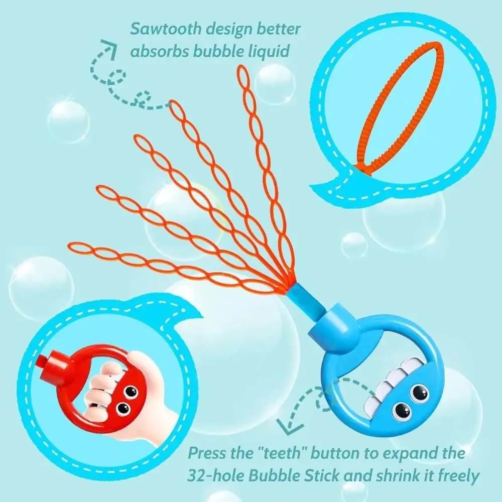 Smiley Face Fun Five-Claw Bubble Maker