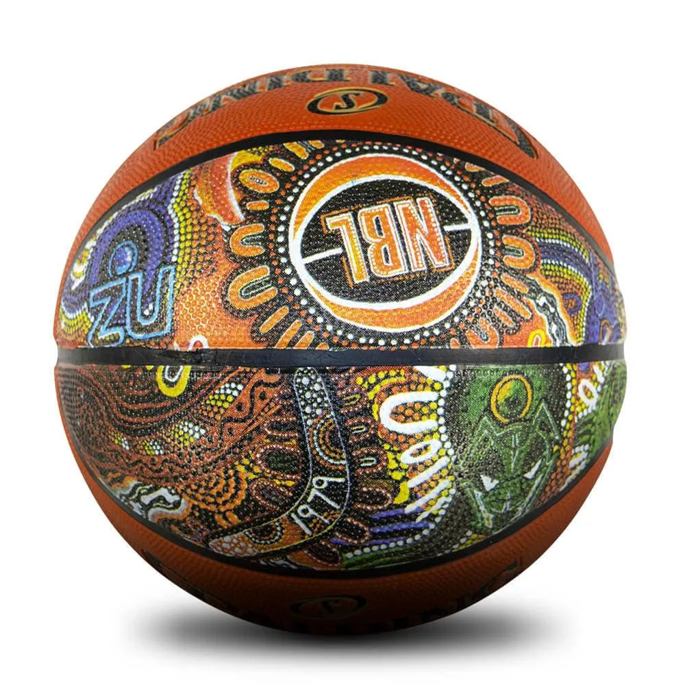 Spalding NBL Indigenous Outdoor Replica Game Ball - Size 6