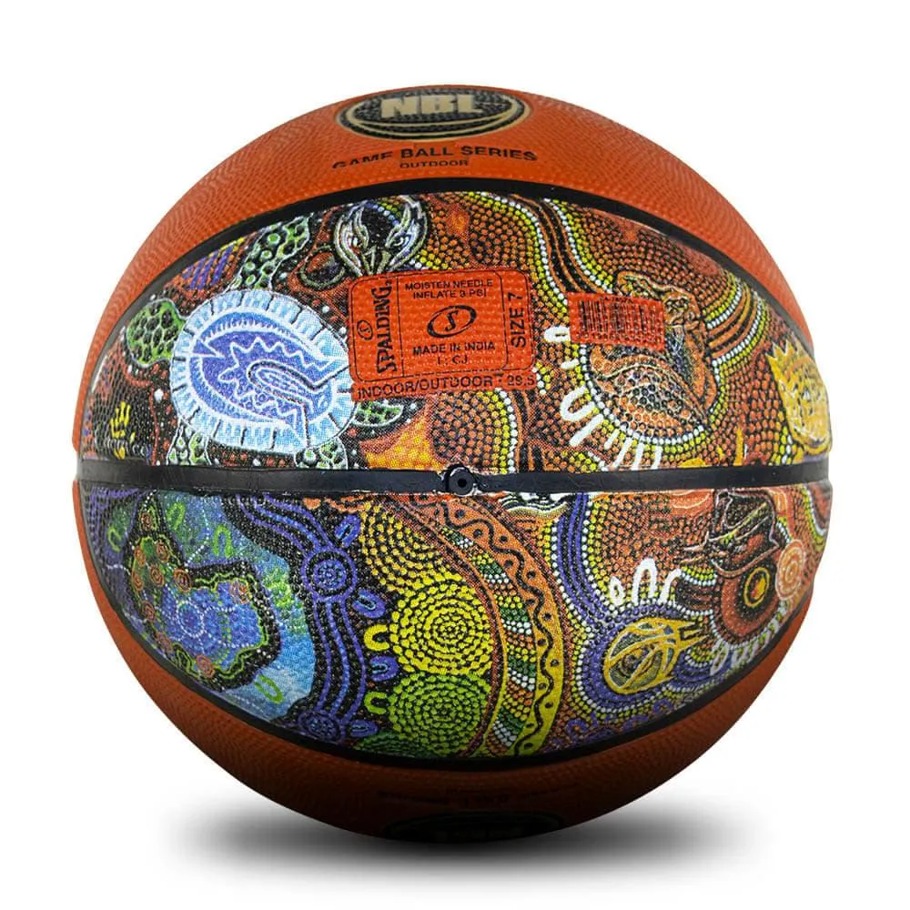 Spalding NBL Indigenous Outdoor Replica Game Ball - Size 6