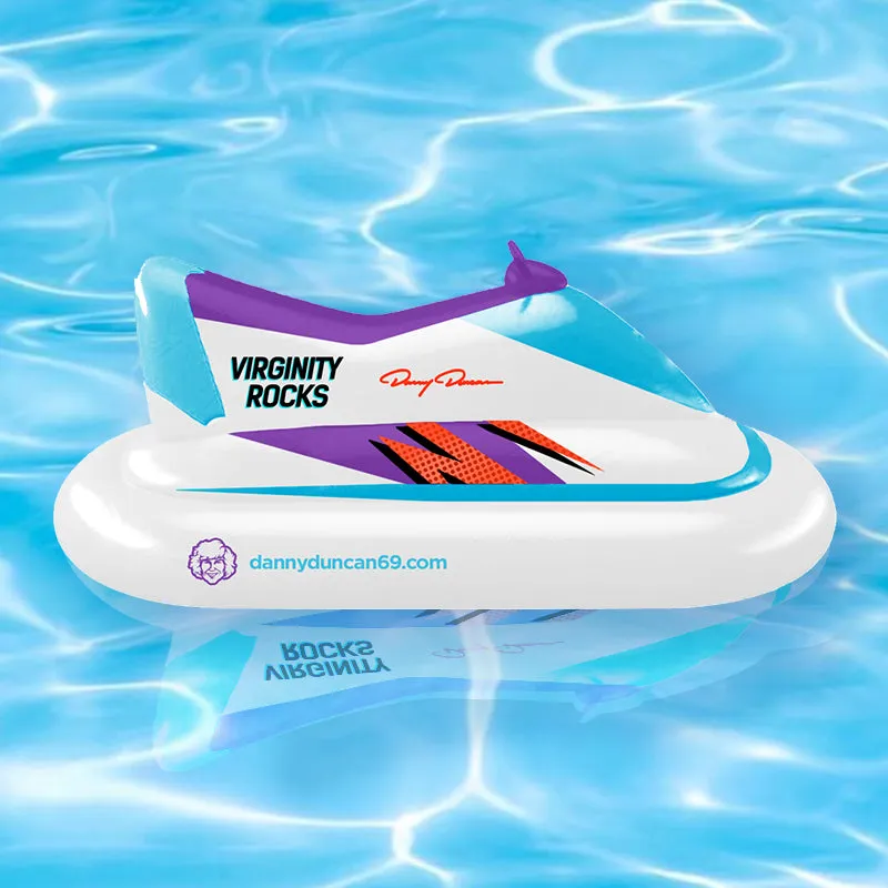 Virginity Rocks Jetski Pool Float